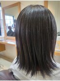 軽め外はねボブ