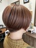 【再来１ヶ月以内】メンテナンスカット+リタッチカラー　￥8050