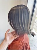 コントラストハイライト/20代30代40代/オリーブグレージュ