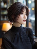 アルトリスト(Altruist Aging×HAIR&SPA) ★ダークアッシュ大人ガーリーボブ着物似合わせカット/髪質改善