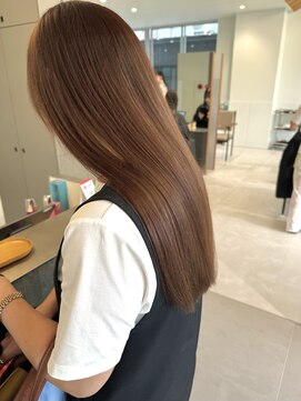 ローレンアオ(LOREN AO) 前髪/アンブレラカラー/こなれミディ/イメチェン/ウェーブパーマ