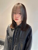 ファルファラ(farfara)&nbsp;【farfara】バングカラーアッシュ（問屋町テラス）大島結衣