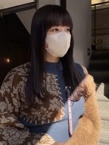 テテ ニコ(tete nico)&nbsp;【ニラサキユウマ】暖色カラー/前髪カット/ストレートヘア