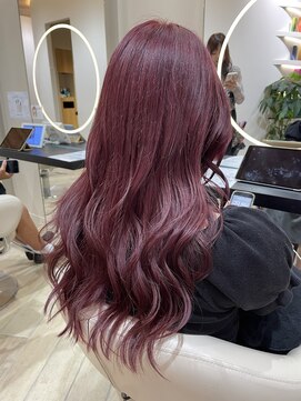 アーチバイケンジ(arch by kenje) ブリーチ1回★カシスピンク