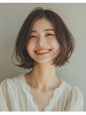 ミディアム ボブ