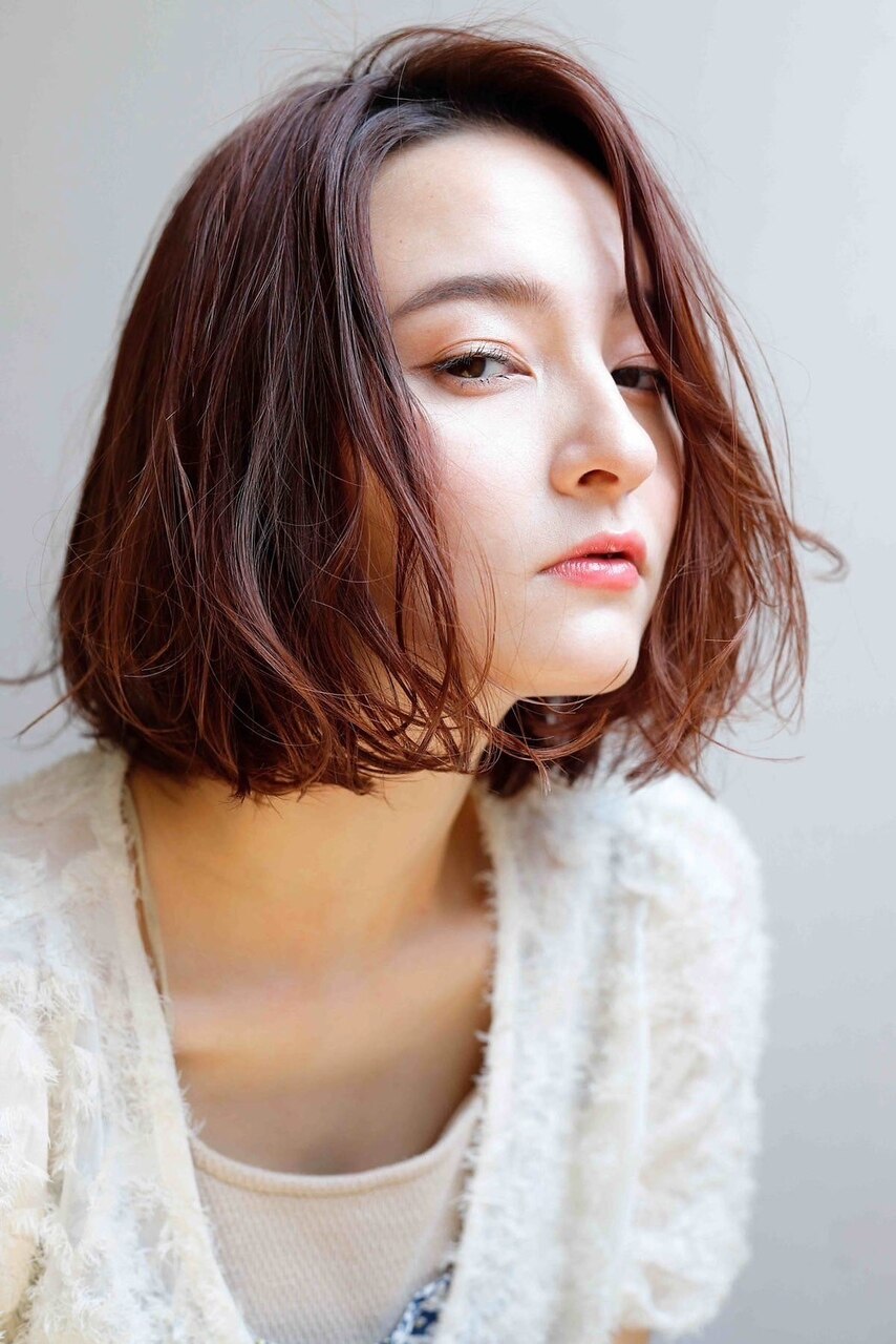 低刺激でナチュラルな仕上がり！カット＋オーガニックカラー￥9500【北千住】