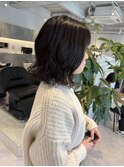 ゆるふわパーマ乾かしてオイルだけで簡単スタイリング