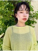 【mini bob】ウェットスタイリング_ミニボブ_簡単アレンジ