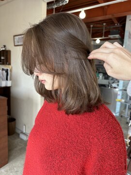 ランプヘアー(LAMP hair) こっくりまろベージュ