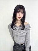 レイヤーカット * ディープレッド