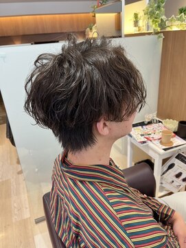 エル バイ ファースト(L by first) 【L by first】ゆるめツイストフェザーパーマ