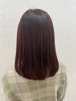 シャンティ 札幌駅前店(Shanti)&nbsp;ブリーチなしボルドーカラー【haru】