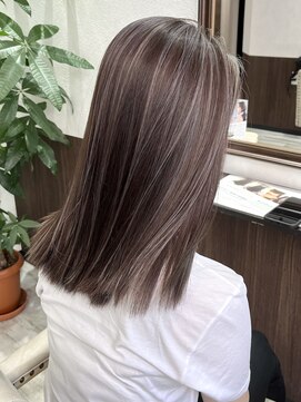 ベルヘアーデザイン 堺東(Belle hair Design) コントラストハイライト/外国人風/堺東