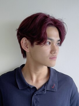 ロータスヘアーデザイン(Lotus Hair Design) メンズカット/センターパート/ツーブロック/ダブルカラー