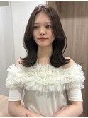 透明感カラー＊くびれ巻き
