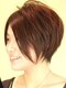 ヘアーサロン キナリ(hairsalon KINARI)の写真/髪質や癖・骨格を見極めた、洗練されたショートヘアを叶える＊乾かすだけで思い通りのスタイルに◎