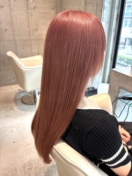 ルラブランシェ(Rula branche) ブリーチ必須！コーラルピンク