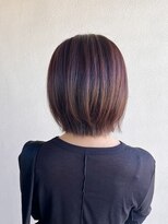 ラ クープ Lacoupe&nbsp;レイヤーボブ　秋色ブラウン