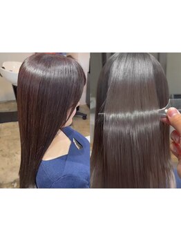 ハイキャリアのスタイリストが髪の状態をしっかり見極め、あなたに合った仕上がりをご提供◎