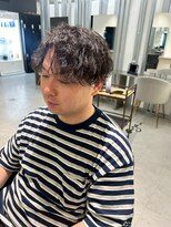 メンズサロン キング 梅田店(Men’s salon K!ng) 波巻きツイストスパイラルパーマ/フェザーパーマ/眉毛/メンズ
