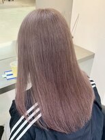 ラック 表参道(LUCK)&nbsp;ピンクベージュ/くすみピンク/グレージュ/ケアブリーチ