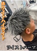 MEN’S HAIR/波巻ツイストスパイラル/フェザーパーマ/大阪