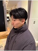 【清潔感】セット簡単ニュアンスパーマ/直毛改善/朝ラク/社会人