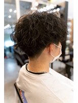 シャロン(SHARON) 【SHARON原宿】マニッシュショート×スパイラルパーマ