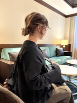 ラパンセノアール(LA PENSEE NOIR)&nbsp;ゆるっとシニヨンアレンジ