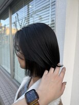 シータ 坂戸北口店(THETA) ボブ×オリーブグレー