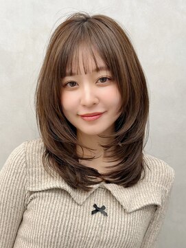 オムニス 表参道(Omnis) ハッシュカットミディアムレイヤーボブレイヤー髪質改善表参道