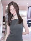 レイヤーカットxウォームブラウン/イメチェンヘアスタイル