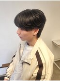 MEN’S/リバースセンターパート/ニュアンスパーマ/伊勢崎