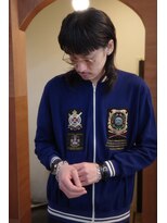 エディ(Edy)&nbsp;メンズウルフカットローライト外国人風眉毛カット岡山