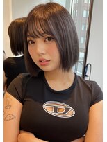 リエル 札幌大通(Lielle)&nbsp;切りっぱボブ×darkgrage