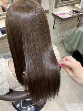 ヘアーアンドメイク シークタチカワ 立川店(Hair&Make Seek) 【兒玉】ツヤも忘れない！最強TR×明るめヘーゼル