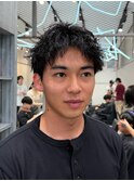 渋谷大人アクティブショートツイストスパイラルシャドウパーマ