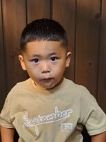バーバーショップ サンフラット(BARBER SHOP Sun FLat)&nbsp;キッズカット×クロップスタイル