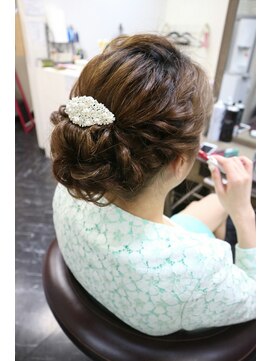 エヌエービー 池袋店(N.A.B.) ルーズアップ（ヘアセット）