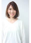 ナチュラルストレートボブ