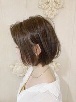 ネオリーブアイム 横浜西口店(Neolive aim)&nbsp;ゆるふわ 大人かわいいショートボブ　輪郭が綺麗に見える　小顔