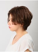 〈wave小豆餅店〉サイドグラデーションショートボブ大人かわいい
