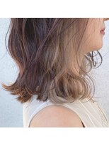 カノンヘアー(Kanon hair)&nbsp;スモーキーなインナーカラー
