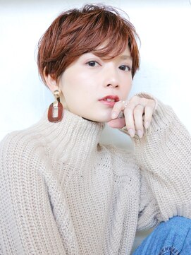 アルバム 渋谷パルコ(ALBUM) マッシュショート_外ハネボブアッシュブラウンネオウルフ_6716