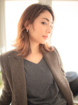 ヘアアンドリラクゼーション シャッセ(Hair&Relaxation SASE) 大人ミディアムボブ