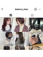 バランス ヘアーアンドアイラッシュ 野田店(balance.)&nbsp;Instagram(balance_miyu)フォローよろしくお願いします☆