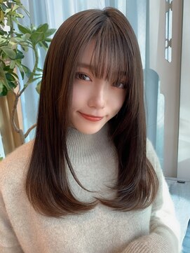 ロンド ロビン 栄(Lond robin) 【Lond robin】河野まい 内巻きテラコッタワンカール