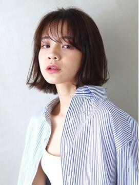 ラビティ(lovity) 涼感大人ボブ ツヤカラー