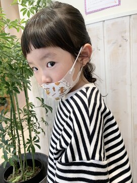 ネオリーブソラ 相模大野店(Neolive sola) ラウンド前髪子供カット