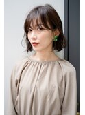 エアウェーブでつくる横顔美人なフレアボブ